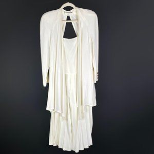 Vintage Sonia Rykiel White Pants Suit Set